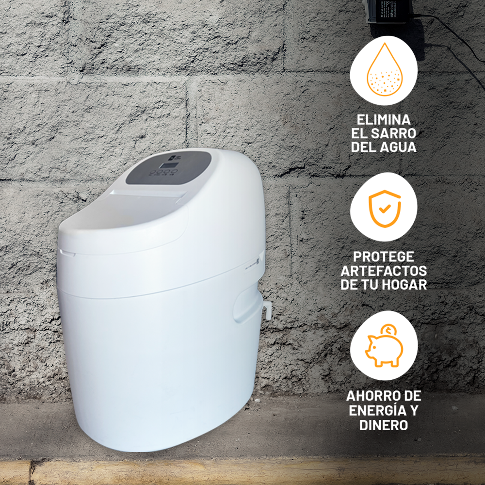 Ablandador de Agua para uso Comercial - con instalación en RM