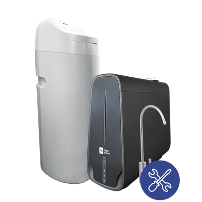 Pack Home Compact M: PureCompact y Ablandador de agua - hasta 4 personas