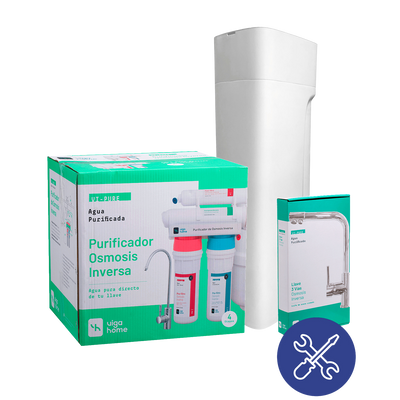 Pack Home L: Osmosis Inversa y Ablandador de agua - 5-7 personas