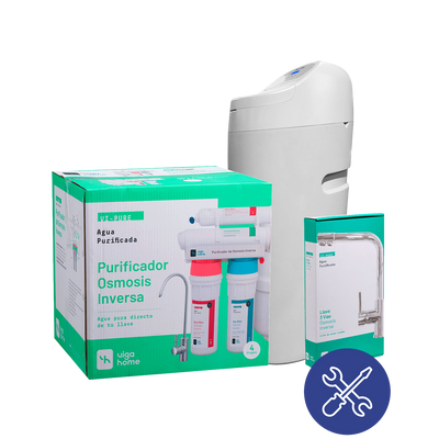 Pack Home M: Osmosis Inversa y Ablandador de agua - hasta 4 personas