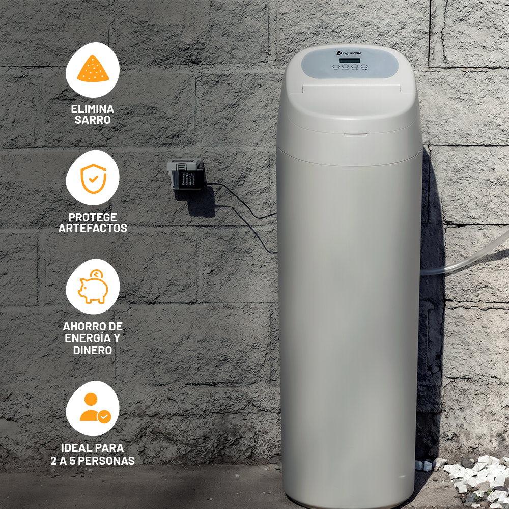 Pack Home Compact M: PureCompact y Ablandador de agua - hasta 4 personas