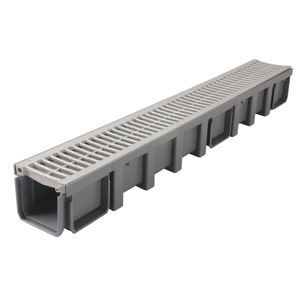 Set Canaleta Peatonal Gris C130