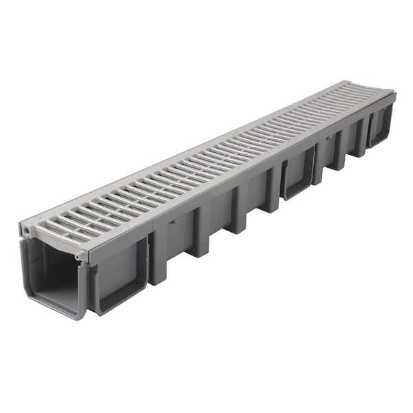 Set Canaleta Peatonal Gris C130