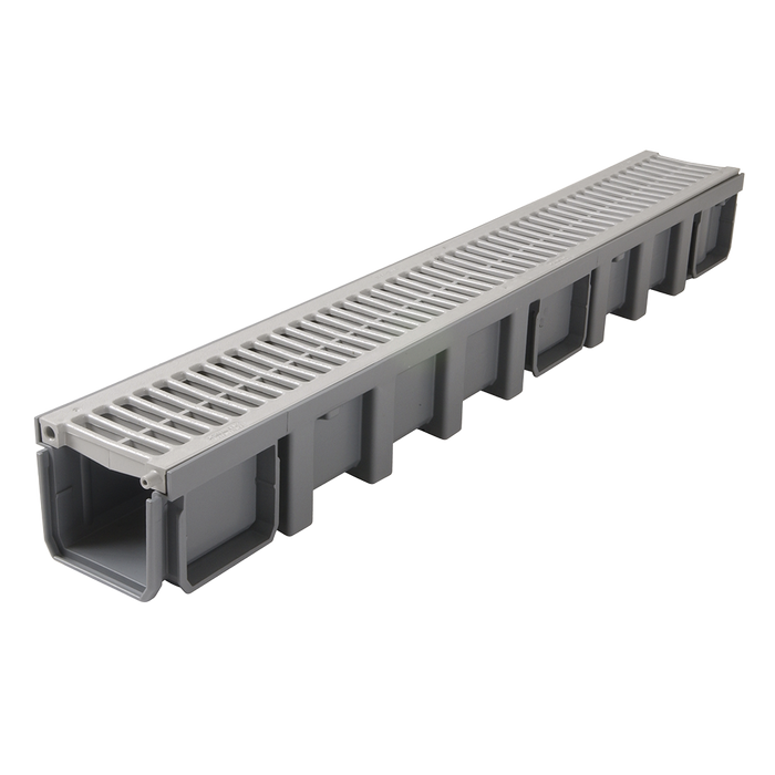 Set Canaleta Peatonal Gris C130