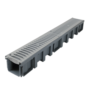 Set Canaleta Vehicular/Peatonal Gris Claro B125
