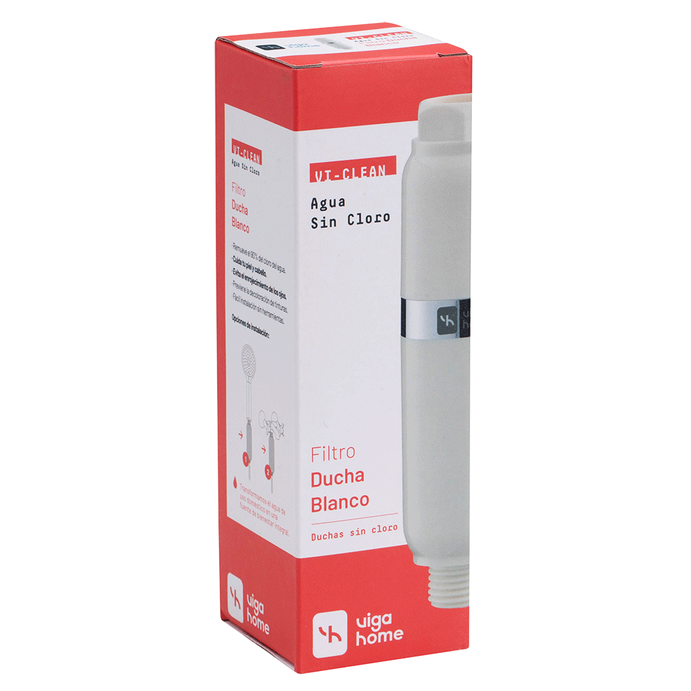Suscripción Pack 3 unidades filtro ducha blanco