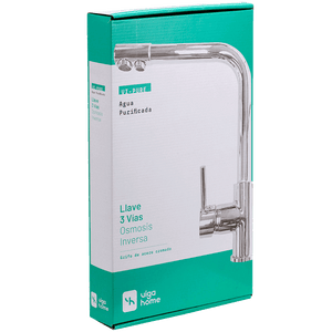 Monomando 3 vías para Osmosis Inversa - Caliente, Fría y Pura