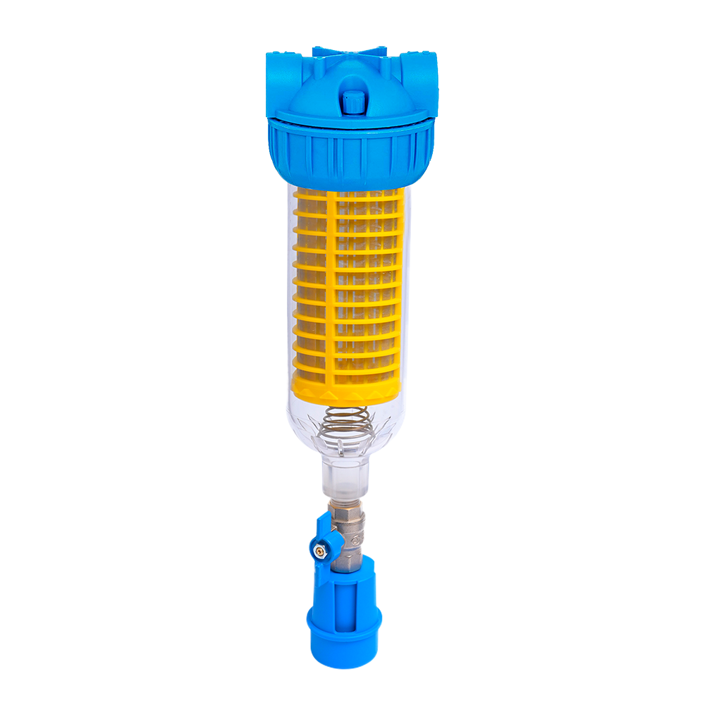 Filtro de agua autolavable manual - Agua Cristalina