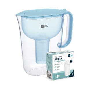 Pack Jarra Celeste + 2 filtros extra