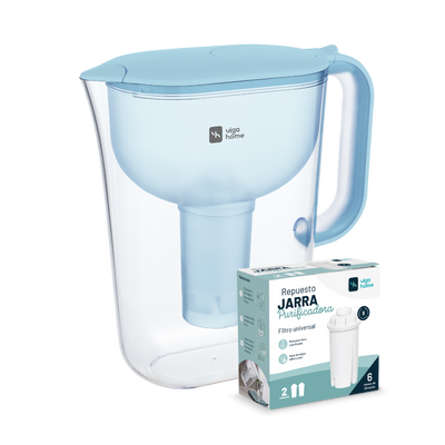 Pack Jarra Celeste + 2 filtros extra