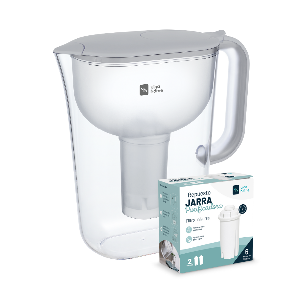 Pack Jarra Gris + 2 filtros extra