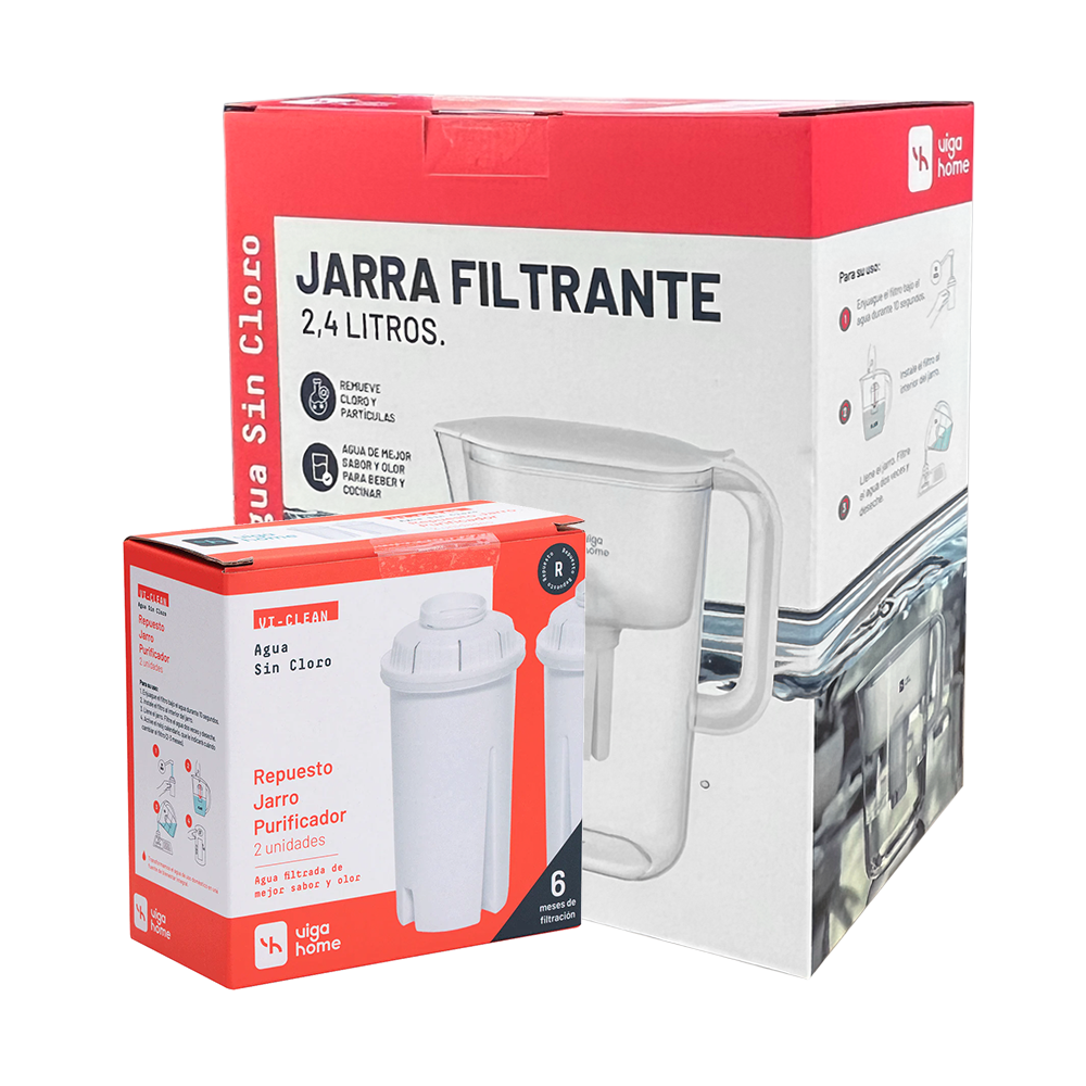 Pack Jarra Estándar+ 2 filtros extras