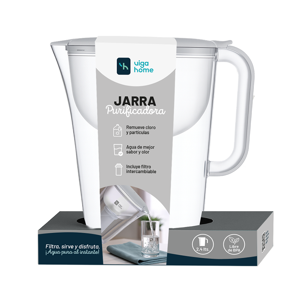 Jarra Purificadora Colores - Gris