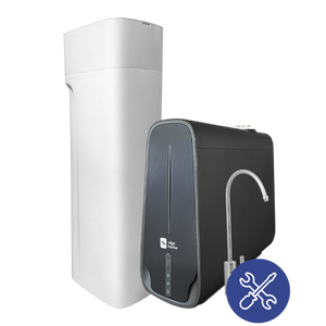 Pack Home Compact L: PureCompact y Ablandador de agua - hasta 7 personas