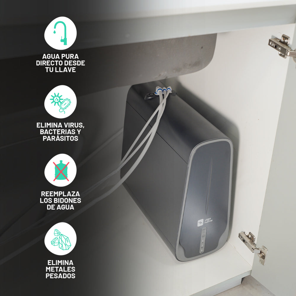 Pack Home Compact M: PureCompact y Ablandador de agua - hasta 4 personas