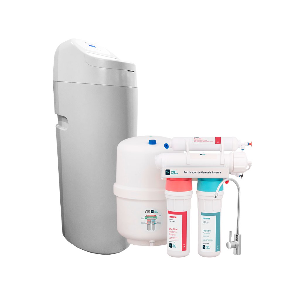 Pack Home M: Osmosis Inversa y Ablandador de agua - hasta 5 personas