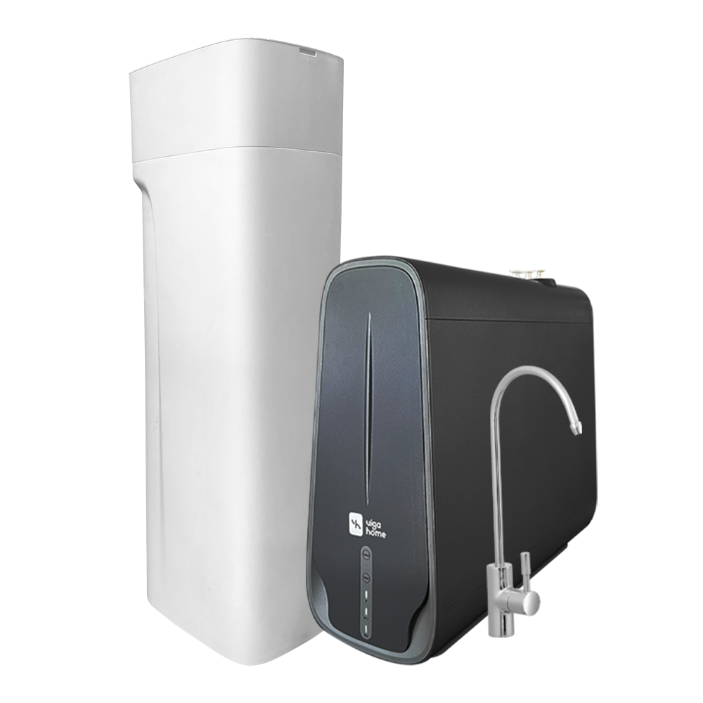 Pack Home Compact L: PureCompact y Ablandador de agua - hasta 7 personas