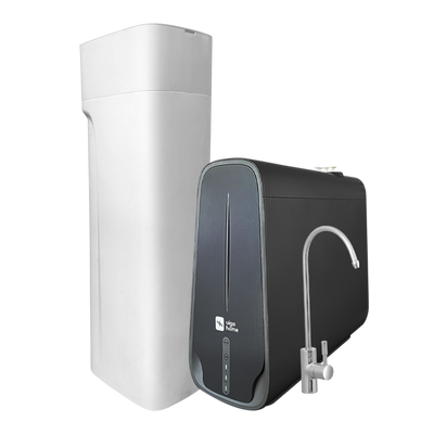 Pack Home Compact L: PureCompact y Ablandador de agua - hasta 7 personas