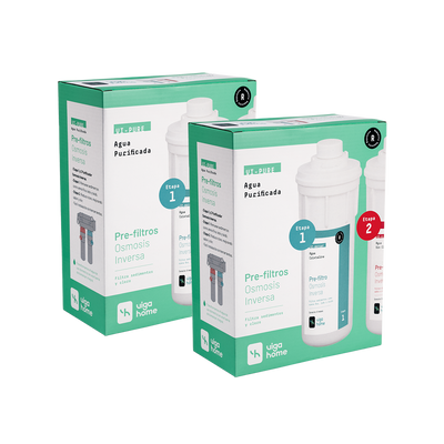 Pack Pre-Filtros Etapa 1 y 2 para 1 Año