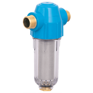 Carcasa lavable filtro sedimentos malla acero inoxidable