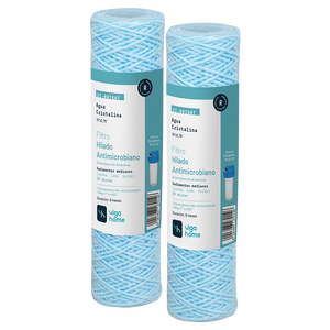 Pack Filtros antibacterianos hilado 25 micras 10"x2,75"