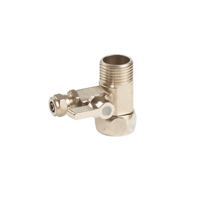 Válvula de paso 1/2" HI y 1/2" HE - 1/4"